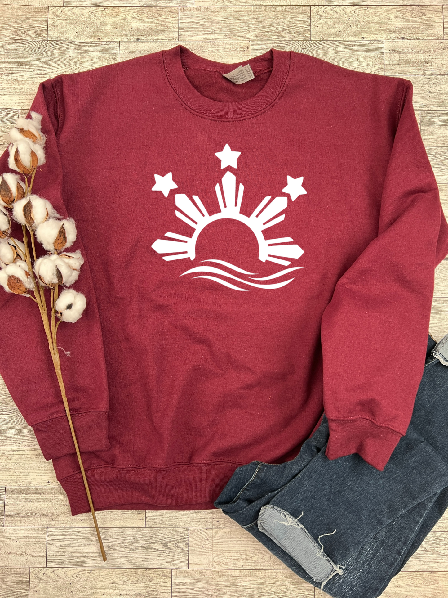 Filipino Sun & Waves Sweatshirt