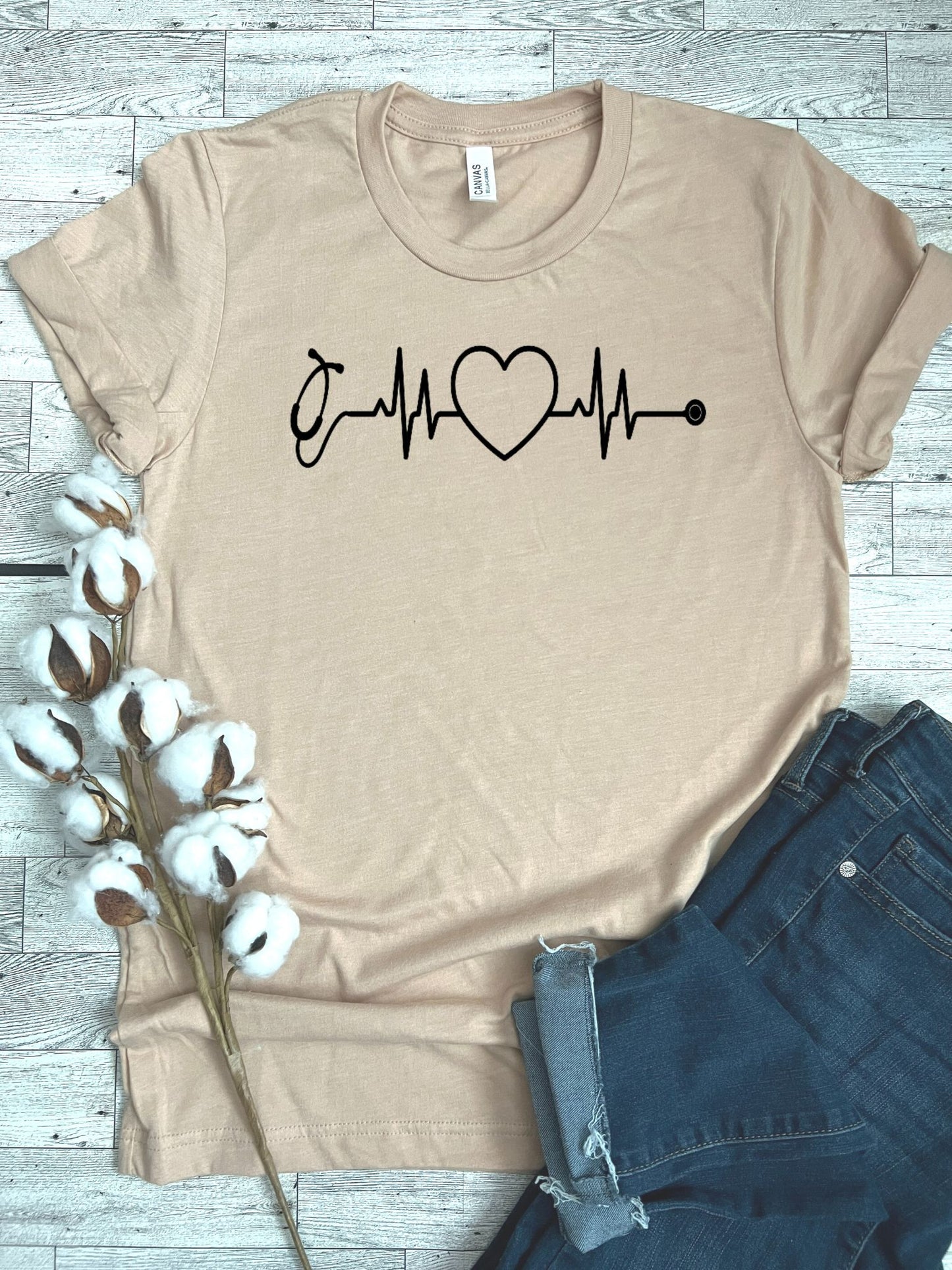 Stethoscope Heartbeat Shirt