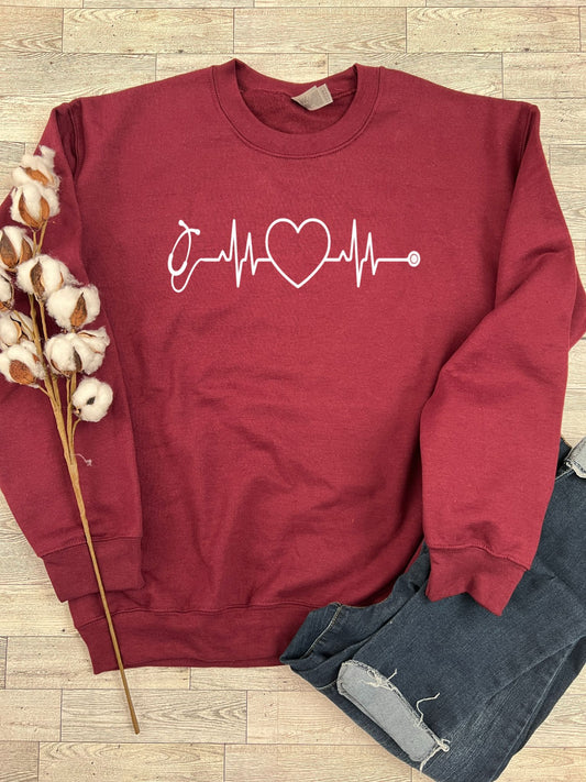 Stethoscope Heartbeat Sweatshirt